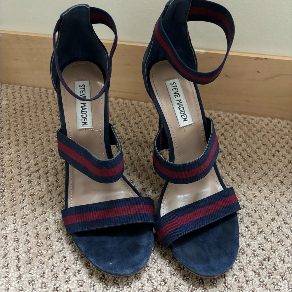 Steve Madden strappy heels